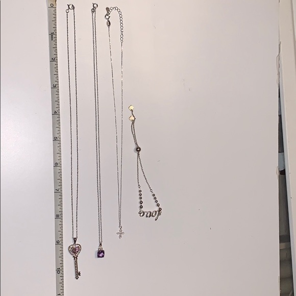 LOT OF 3 NECKLACES, AND A BRACELET - Picture 6 of 6